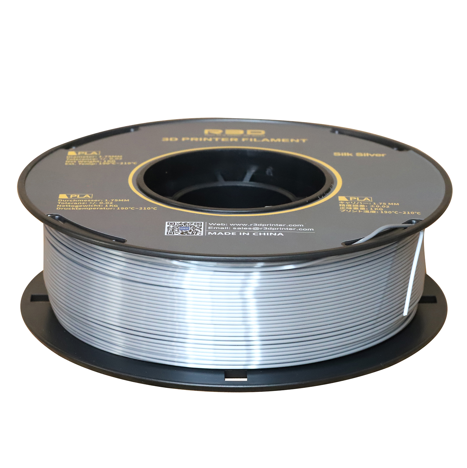 FILAMENTO PLA - PLA SILK - PLA 1,75mm 1000gr