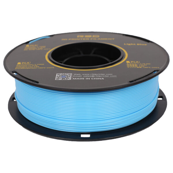 FILAMENTO STAMPA 3D PLA, PLA CELESTE 1KG 1.75MM