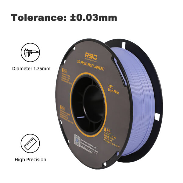 BOBINA PLA 1000GR 1.75MM, MATERIALE PER STAMPANTI 3D