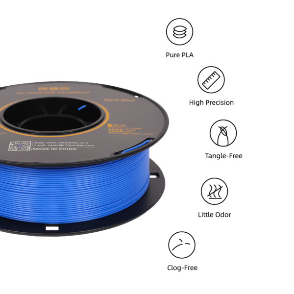 PLA, AMIDO DI MAIS. DARK BLUE