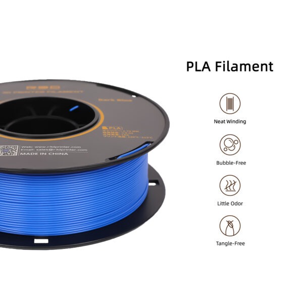 FILAMENTO STAMPA 3D DARK BLUE PLA