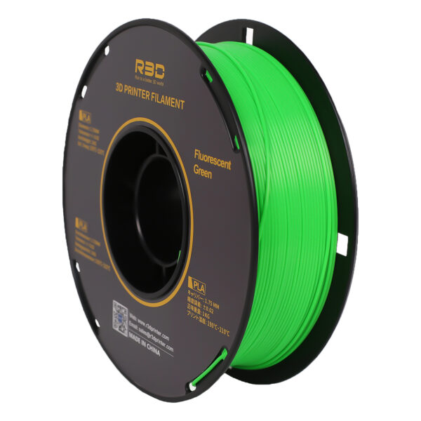 PLA 1.75mm 1000gr VERDE FOSFORESCENTE