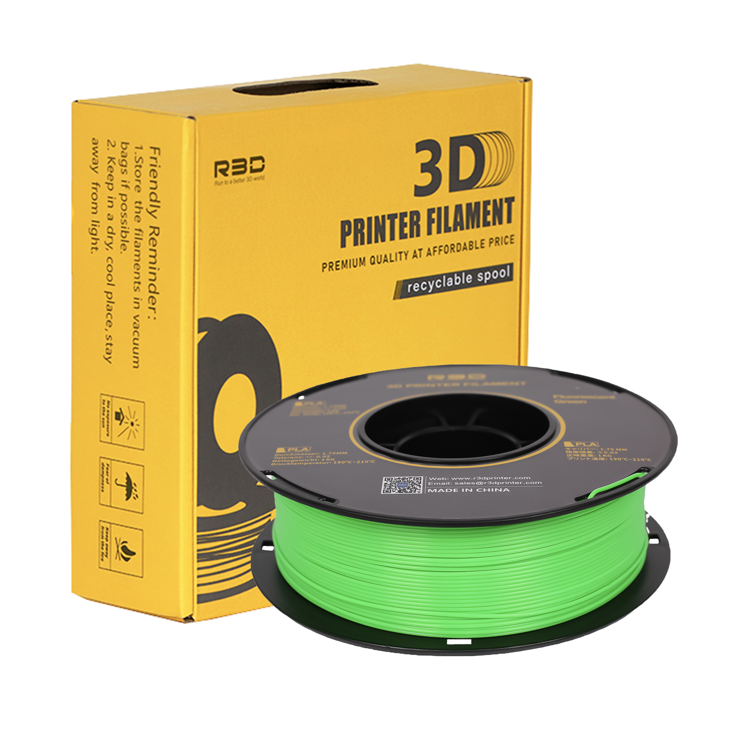 R3D-PLA-Fluorescent Green04