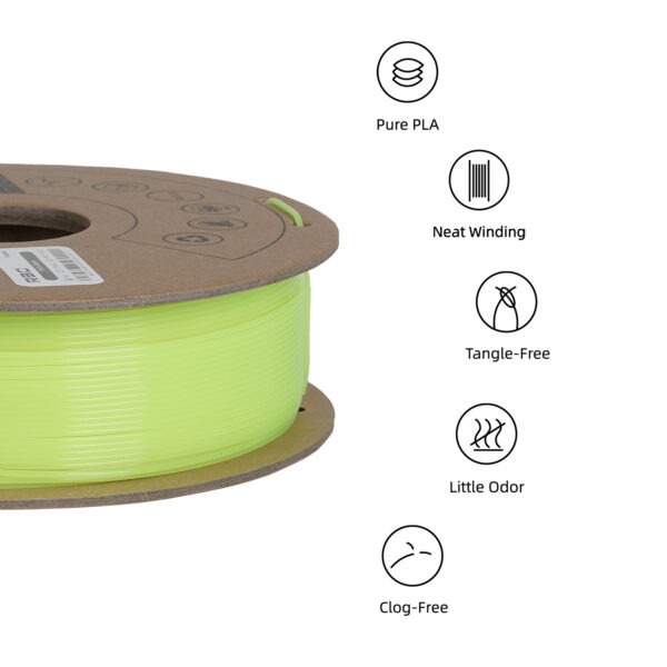 FILAMENTO STAMPA 3D PLA, BOBINA PLA, MATERIALE PER STAMPANTI 3D