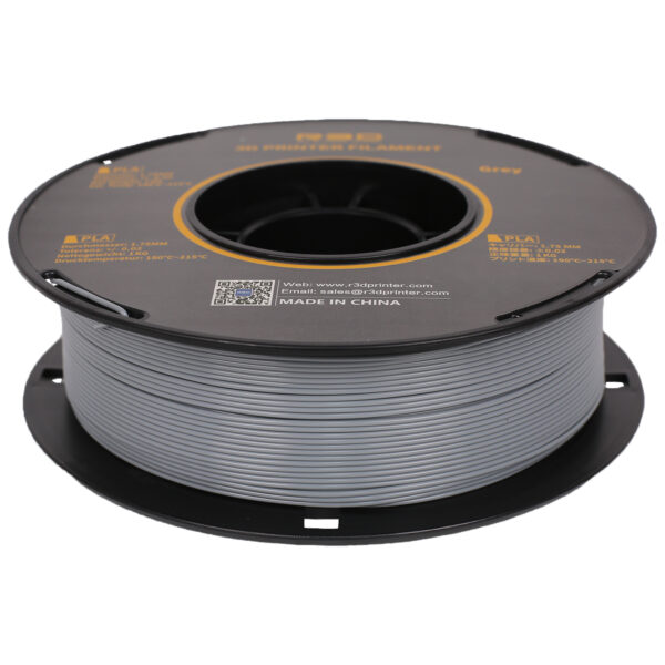 FILAMENTO PER STAMPANTI 3D IN PLA, PLA GRIGIO, PLA GREY