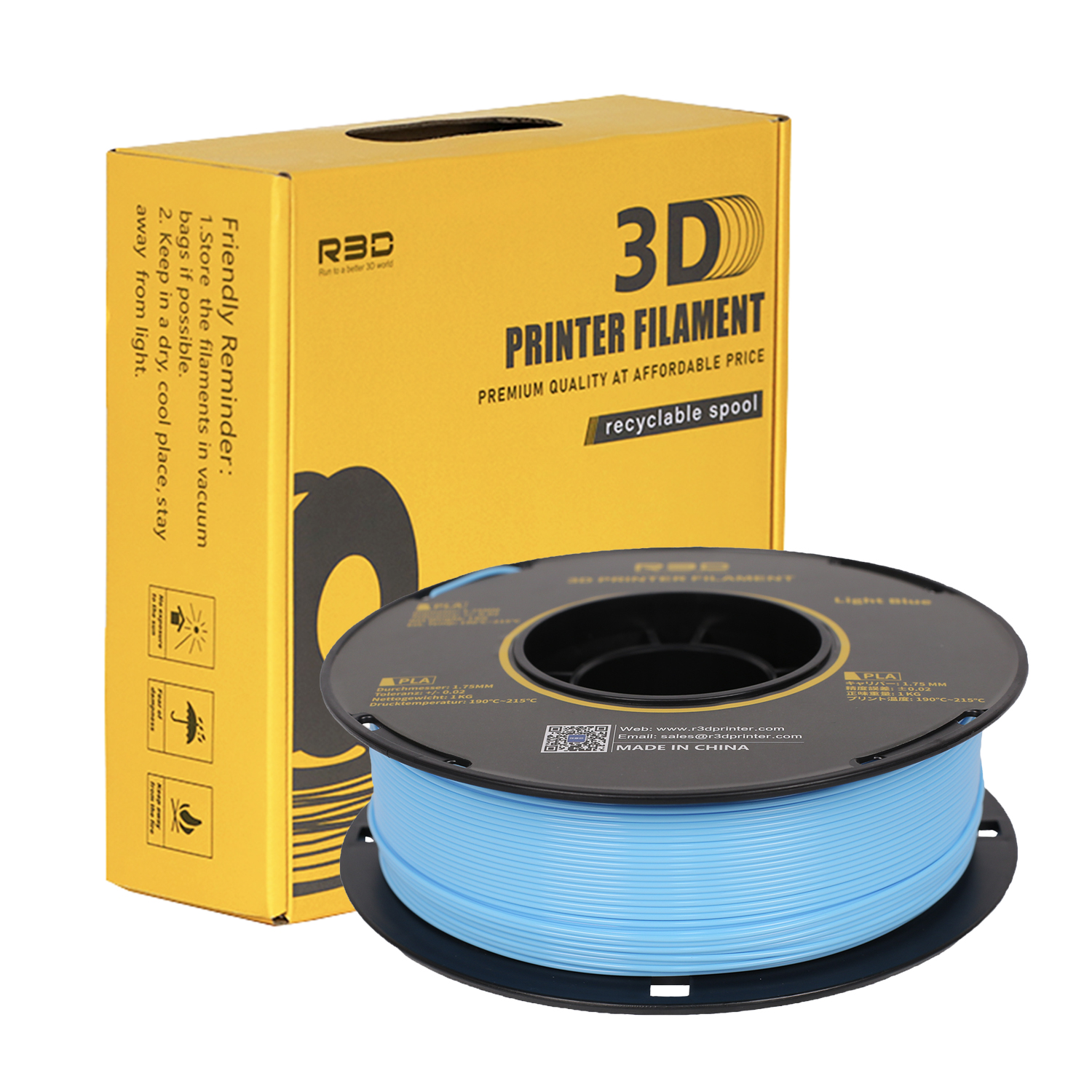 FILAMENTO STAMPA 3D R3D-PLA-Light Blue05