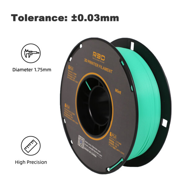 CARATTERISTICHE DI STAMPA FILAMNETO PLA 3D