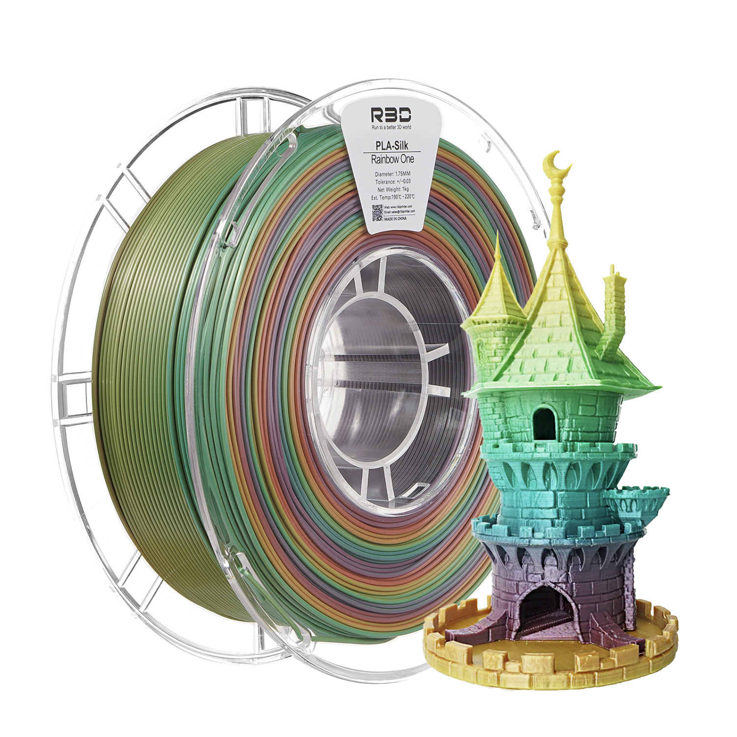 R3D PLA Rainbow One7