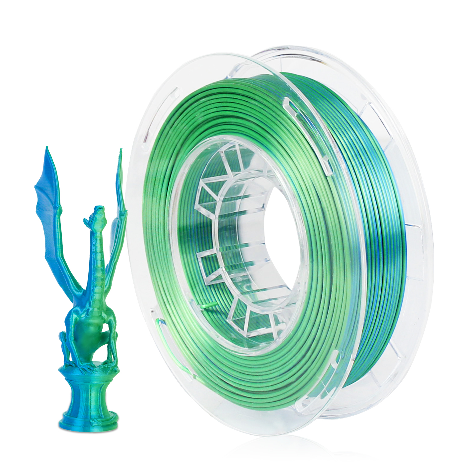R3D PLA Silk Blue-Green3