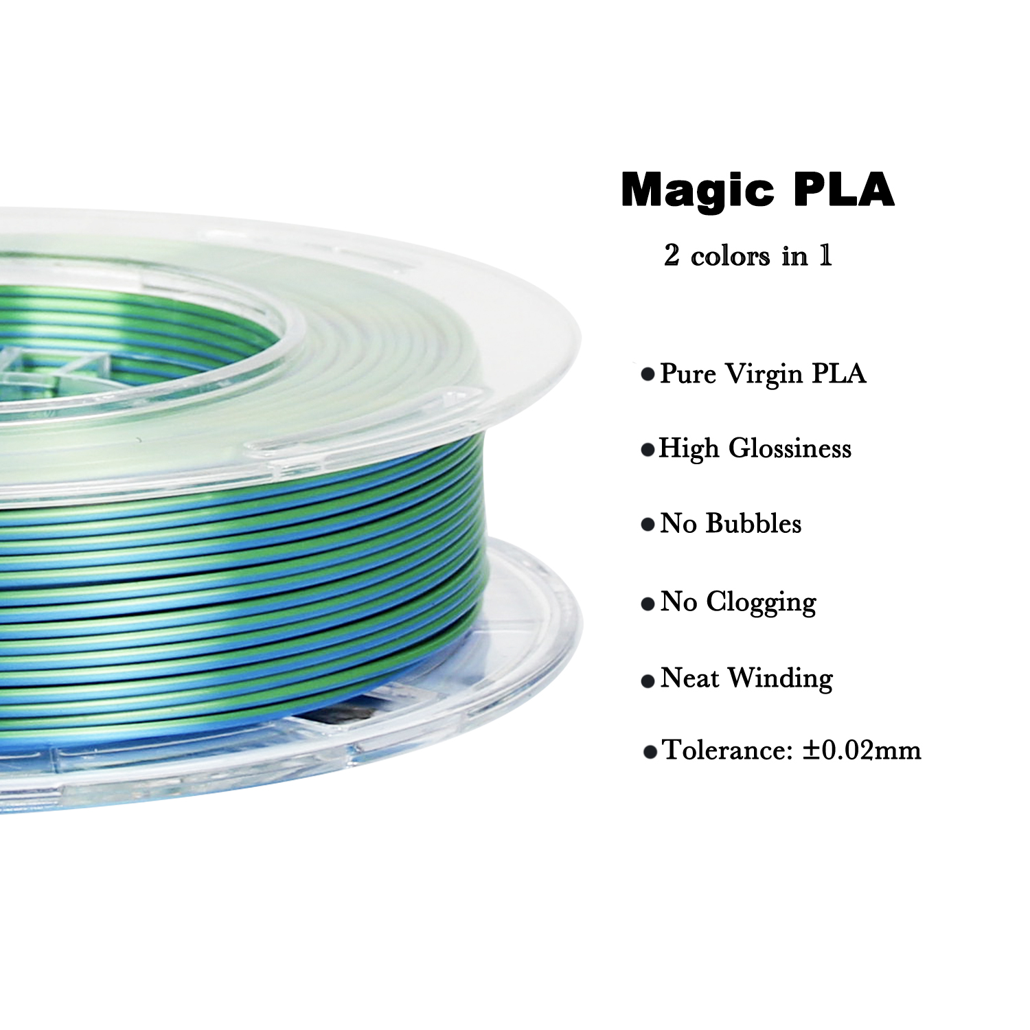 R3D PLA Silk Blue-Green5