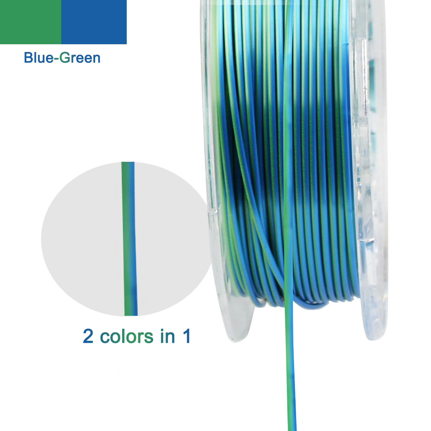 R3D PLA Silk Blue-Green7