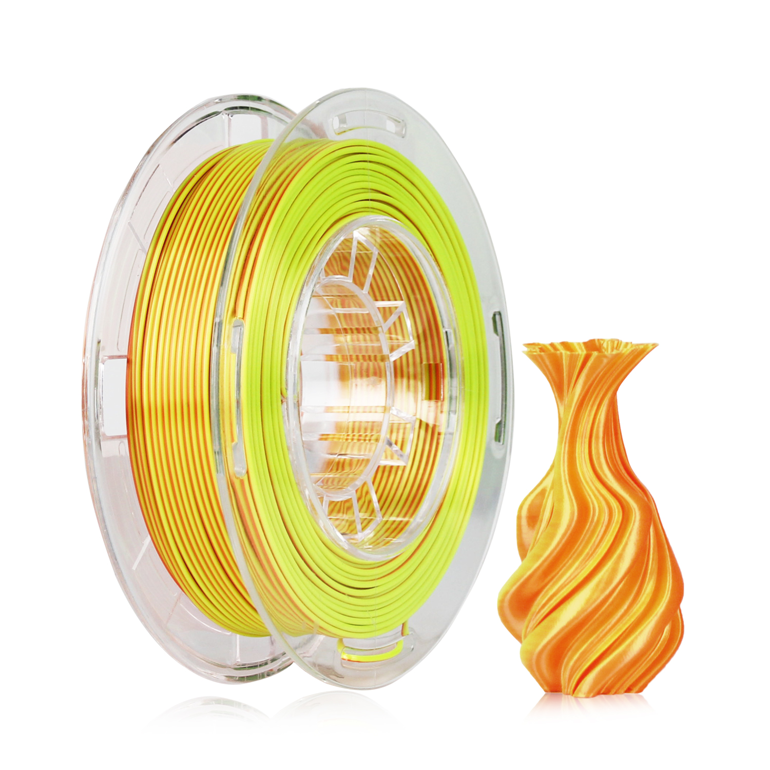 R3D PLA Silk Yellow-Orange3