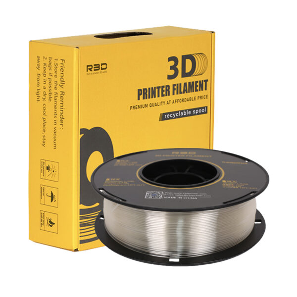 BOBINA PLA TRASPRENTE 1.7MM 1000GR