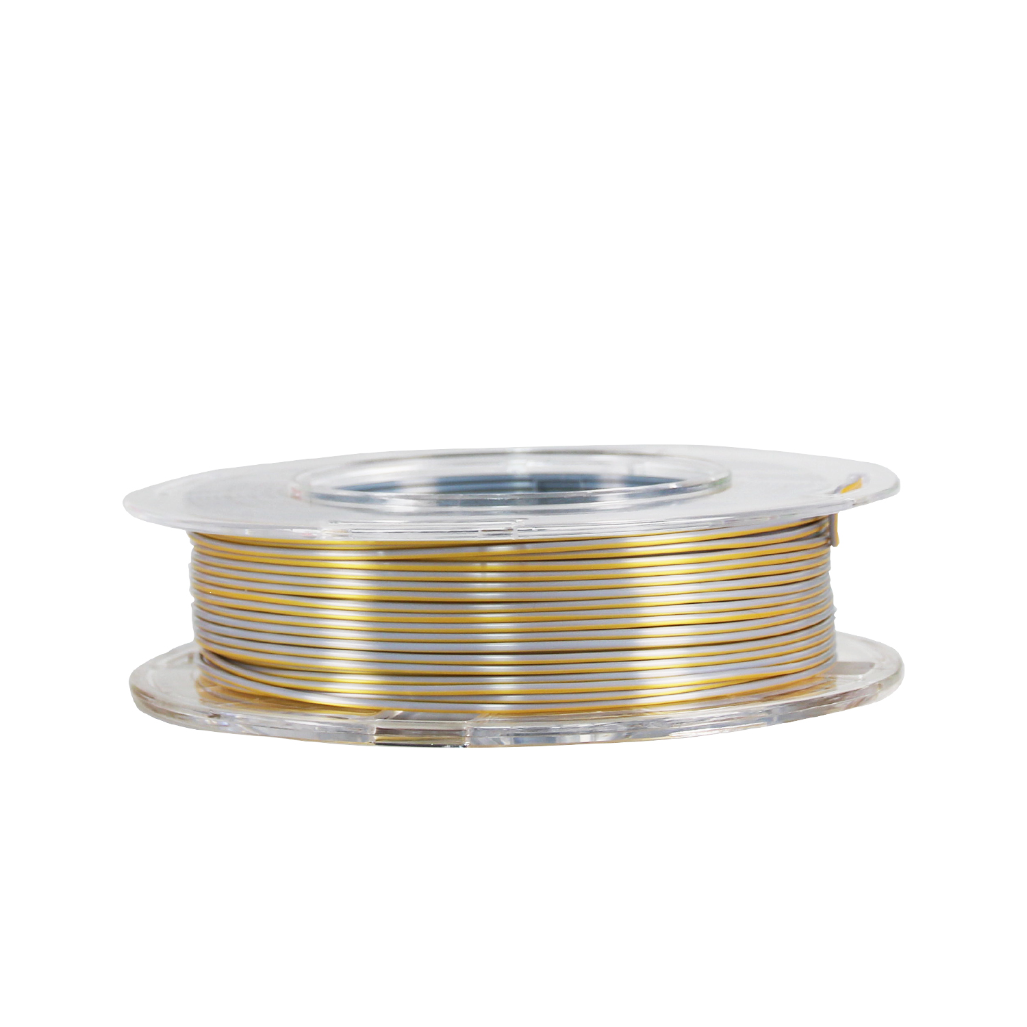 FILO STAMPA 3D-FILO STAMPANTE 3D-MATERIALE PER STAMPANTI 3D, PLA SILK GOLD SILVER