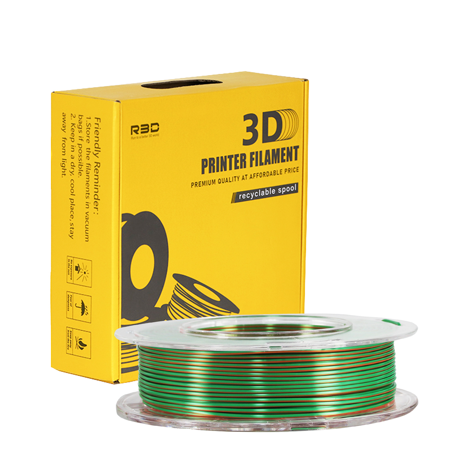 R3D PLASilk Green-Orange6