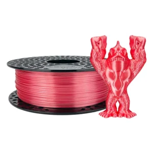 PLA SILK STAMPA 3D, PLA SETA ROSSO STAMPANTE 3D
